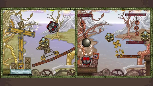 Steampunk Physics-based Puzzle