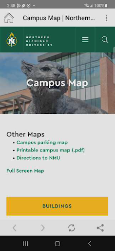MyNMU Screen 3