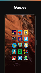 Snímek obrazovky Zephyr - Icon Pack