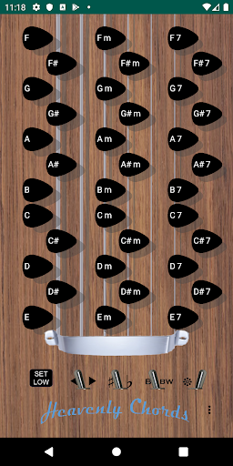 Android application Play Guitar - Heavenly Chords screenshort