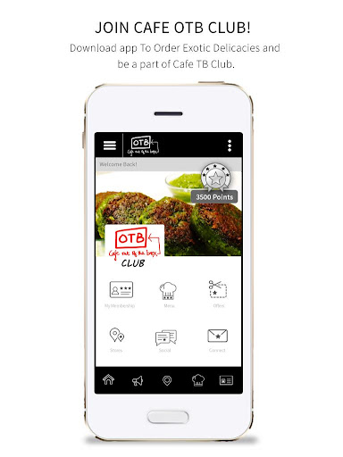 Android application Cafe OTB screenshort