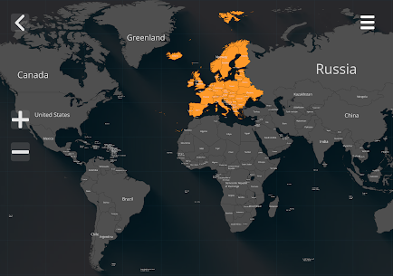 Countries on the world map 15