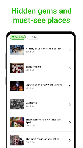 Rovaniemi SmartGuide Screen 3