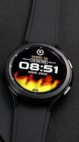 screenshot of Animated Fire Watch Face