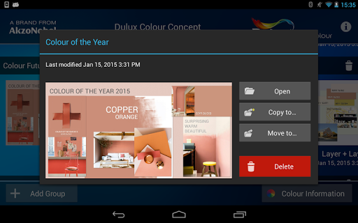 Dulux Colour Concept Screen 2