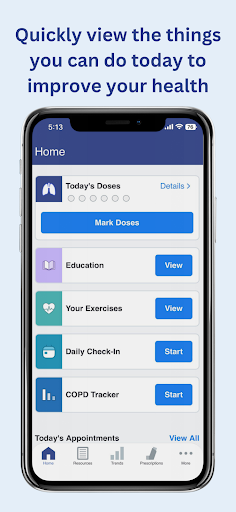 Android application BreatheSuite screenshort
