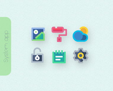 CHIKI Icon Pack لقطة شاشة