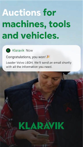 Android application Klaravik Sweden screenshort