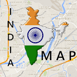 India Delhi Map icon