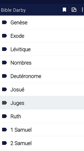 Bible Darby en français Screen 2