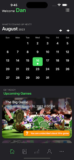 Poker Host Pro Screen 2