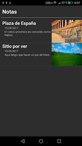NoteMap Screen 2