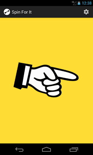 Android application Spin For It screenshort