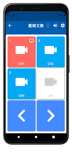 BlueEyes Livemote for Livebox Screen 2