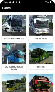 Mod Bussid STJ Kids Panda
