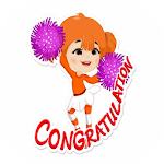 Cover Image of Tải xuống Congratulations Stickers  APK