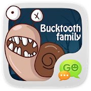 GO SMS Pro BuckTooth Sticker