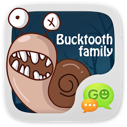 圖示圖片：GO SMS Pro BuckTooth Sticker