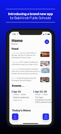 Android application Bald Knob Public Schools screenshort