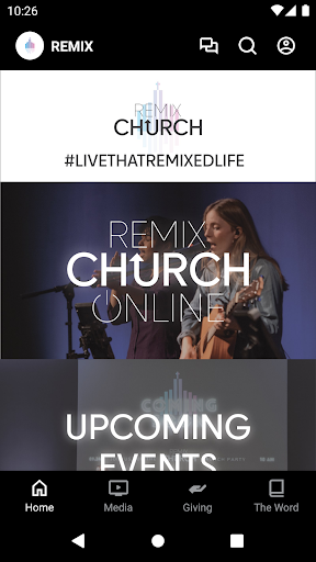 Android application REMIX Church screenshort