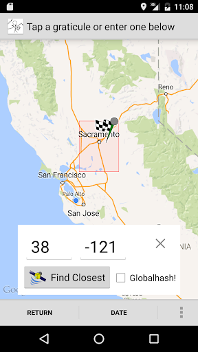 Geohash Droid Screen 2