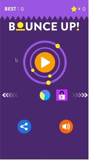Android application Bounce Up screenshort