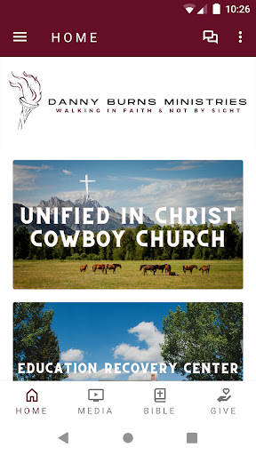 Android application Danny Burns Ministries screenshort