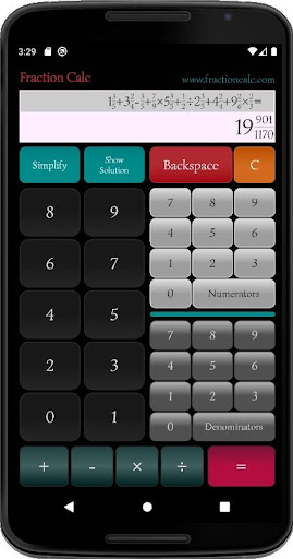 Fraction Calc - Fraction Calcu Screen 3