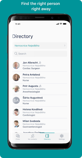 Android application MedText screenshort