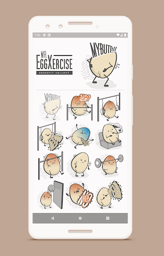 Mr. EggXercise Screen 2