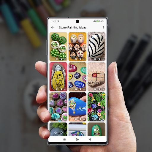 Stone Painting Ideas screenshot 6