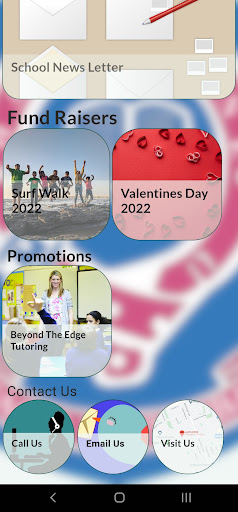 Hazeldene PS School App Screen 2
