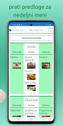 Šta da kuvam danas? Screen 3
