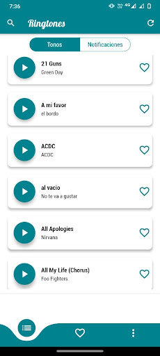 Rock Ringtones Screenshot 2 - AppWisp.com