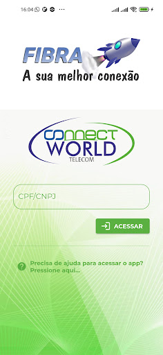 Android application Cwfibra screenshort