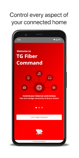Android application TG Fiber Command screenshort