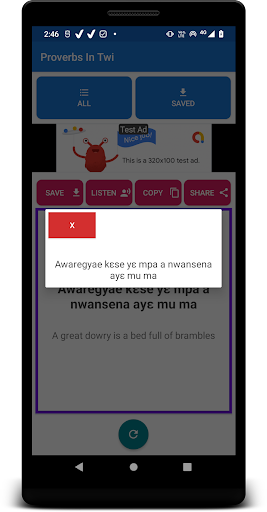Proverbs In Twi Screen 2