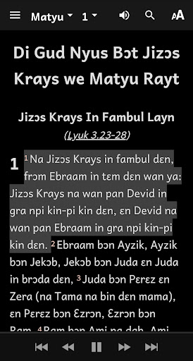 Krio Bible Screenshot 4 - AppWisp.com