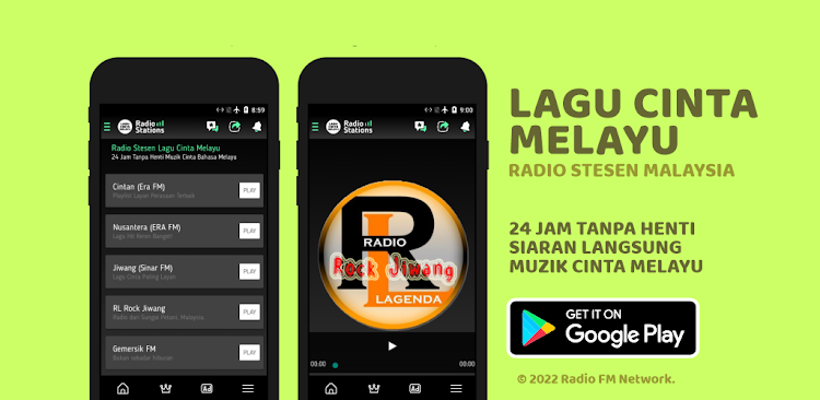 Malay Love Songs Radio Station - 1 - (Android)