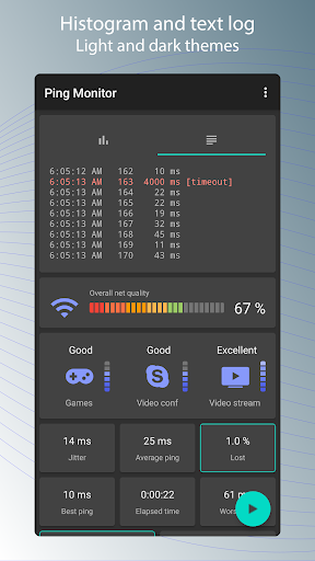 Pingmon - network ping monitor Screen 2
