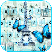 Paris Postcard Keyboard Theme