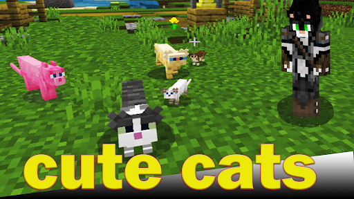 Android application Pet cats for minecraft screenshort