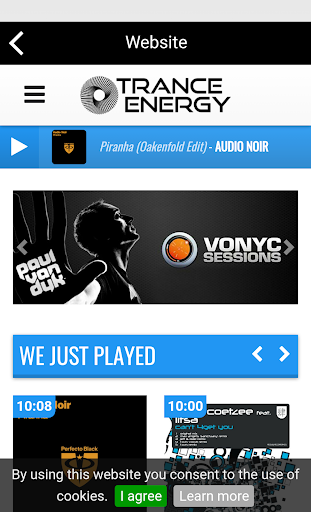 Trance Energy - (Radio Station Screen 3