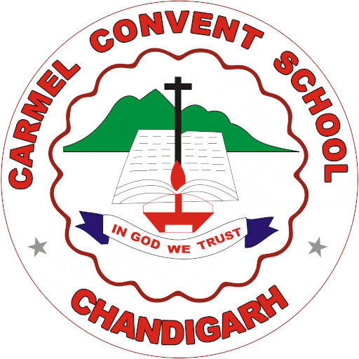 Carmel Convent School, CHD logo