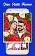 screenshot of Rose flowers dual photo frame