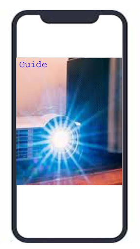 Android application Hd Video Projector Wall Guide screenshort