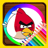 Coloring Book For Angry Birds icon