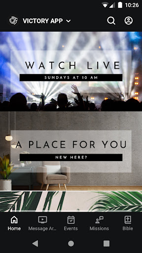 Android application VICTORY CHURCH-WINCHESTER screenshort