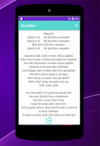 Miguel - Sky Walker ft. Travis Scott