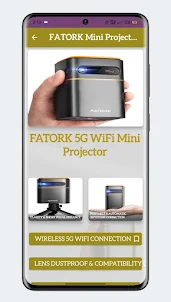 FATORK Mini Projector Guide
